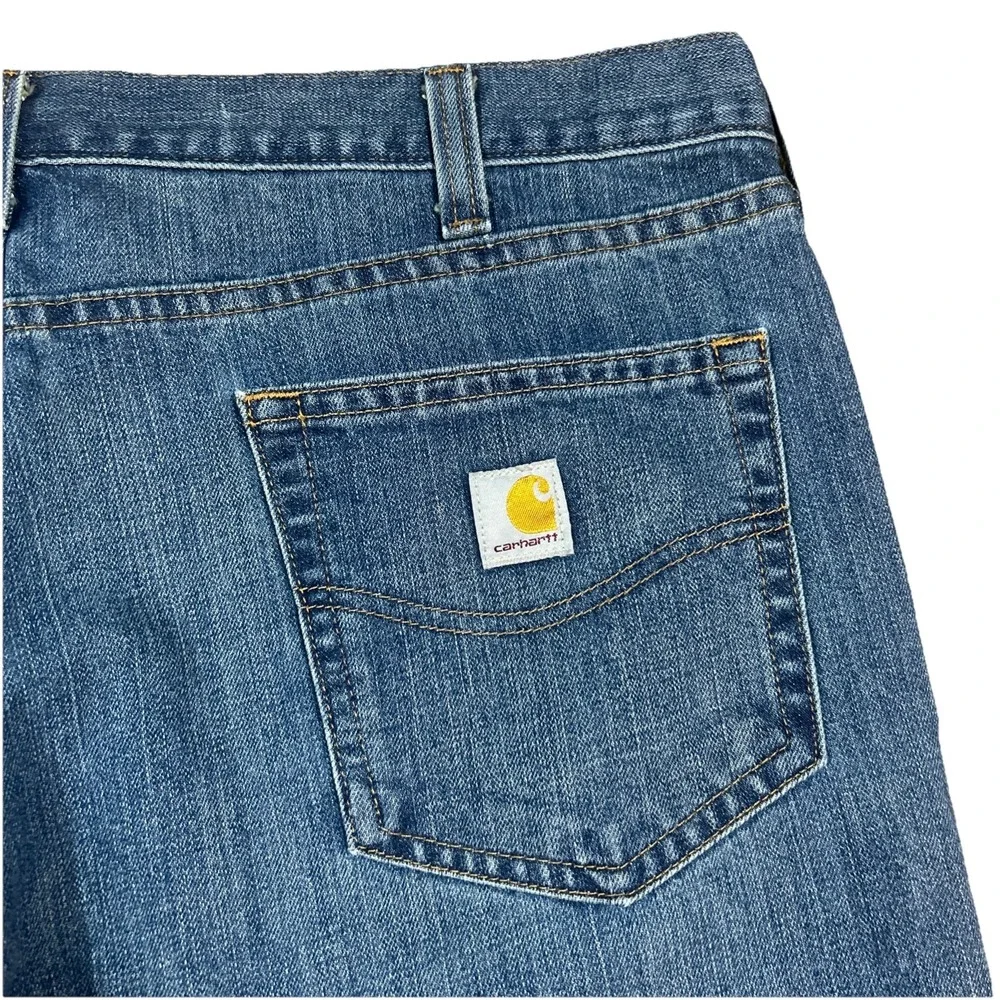 Carhartt Denim Jeans Men's 40x30 Stretch - Picture 5 of 10